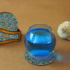 Sama Iraanse Mandala Onderzetters met Houder – Ronde Artistieke Houten Set