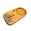 Toranj Iraanse Florale Onderzetters – Artistieke Houten Glasonderzitter Set