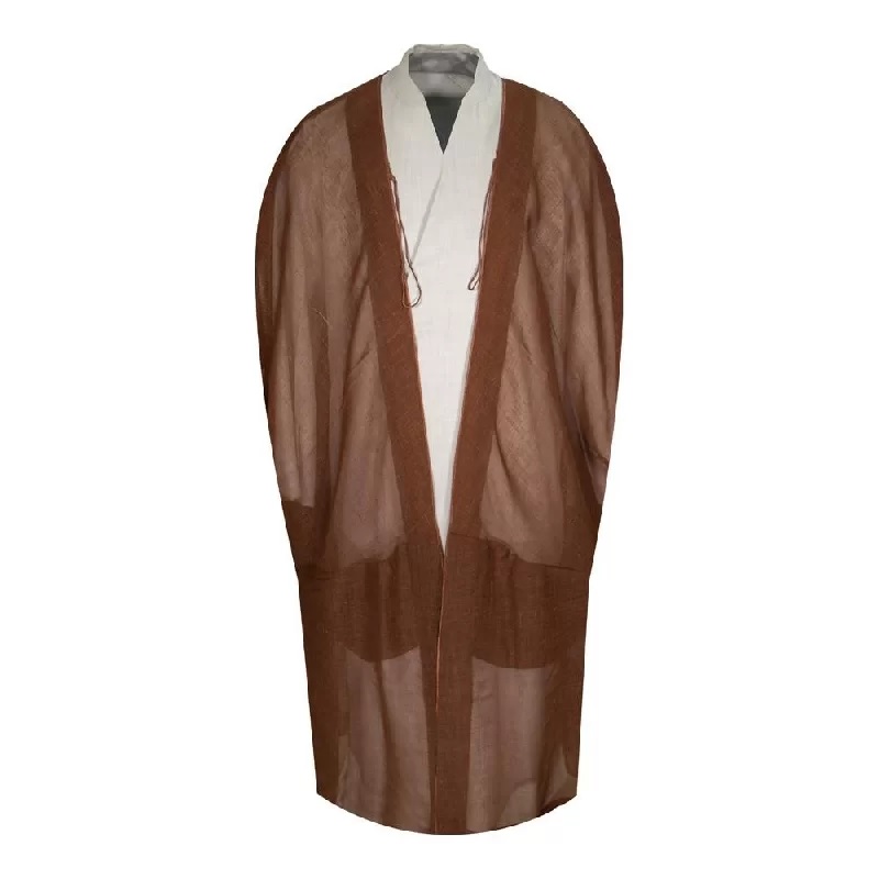 Islamitische Heren Merino Zomer-Bisht Mantel – Arabisch Design