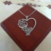 Islamitische Zilveren Ketting met Va In Yakad – Ghalb Medaillon