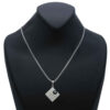 Islamitische Stalen Ketting met Va In Yakad Hanger