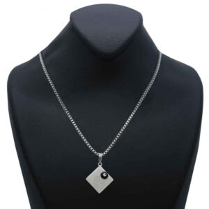 Islamitische Stalen Ketting met Va In Yakad Hanger