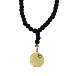 Islamitische Stalen Ketting met Wa In Yakad Hanger