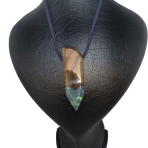 Hout-en-Hars Ketting Handgemaakt – Model Kian