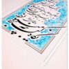 Elegante Ghateh Perzische kalligrafiekunst met inkt