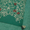 Groene Zomersjaal – Luxe Bloemenprint