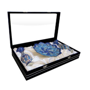 Luxe Perzische Cadeauset – Minakari Vazen en Schaal
