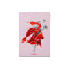 Nowruz Wenskaart – Vis Patroon (Roze)
