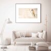 Originele realisme kunst – Olie op karton, vogel