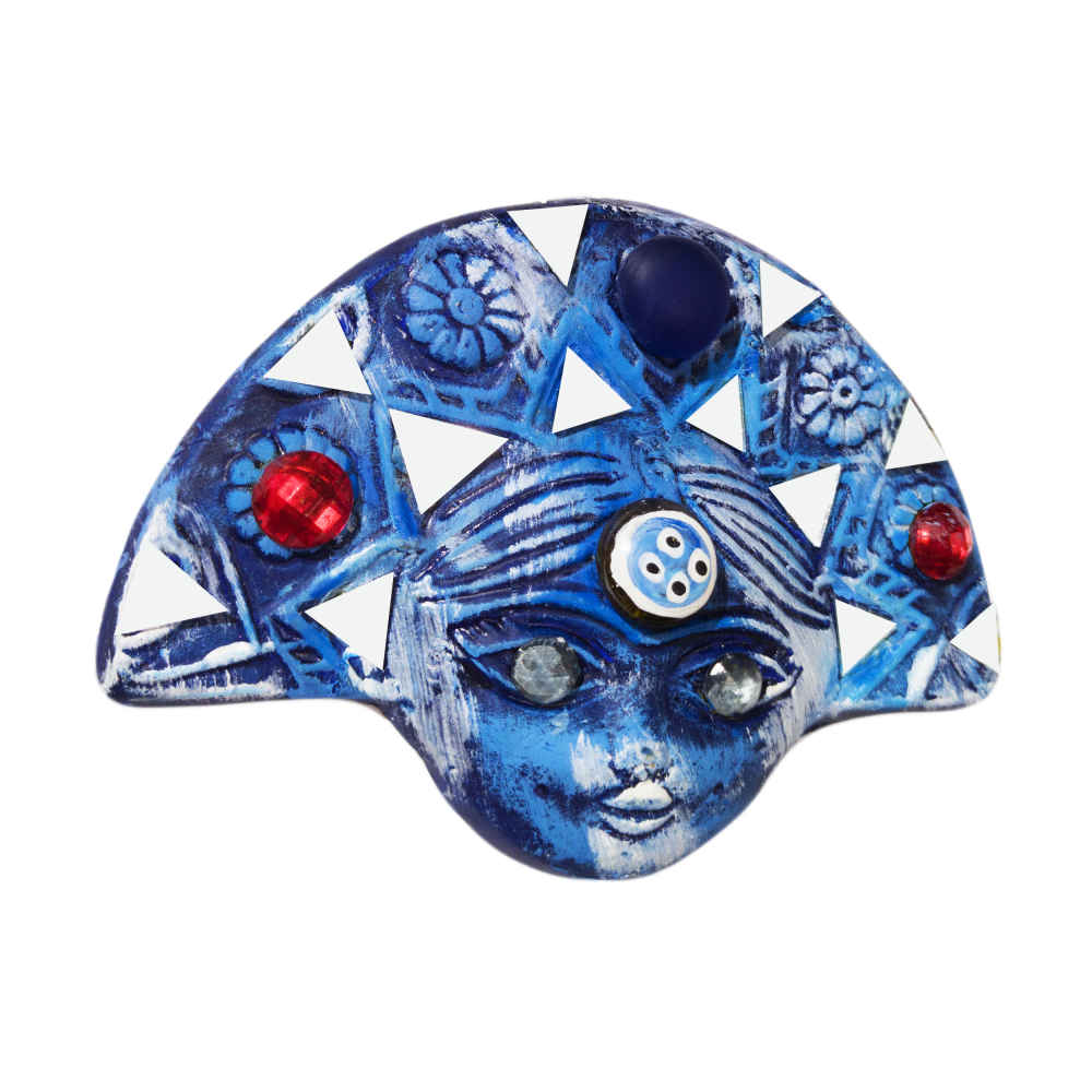 Decoratieve Perzische Keramische Muurhanger Amulet Model Noor