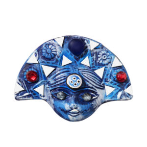 Decoratieve Perzische Keramische Muurhanger Amulet Model Noor