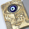 Cheshm Nazar Keramische Muurhanger Amulet Model Goud