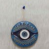 Cheshm Nazar Keramische Muurhanger Amulet Model Rond