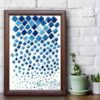 Rain – Perzische Kalligrafie Kunst op Papier – Roya Soleimani