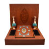 Luxe Perzische Cadeauset – Minakari Vazen en Shahnameh