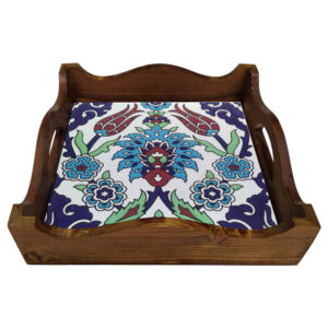 Houten Dienblad Bita – Elegante Perzische Stijl