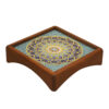 Traditioneel houten dienblad Khial - Iraans etnisch dienblad voor thee en snacks