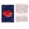 Yalda Mobarak felicitatiekaart – Granaatappel Navy Blauw