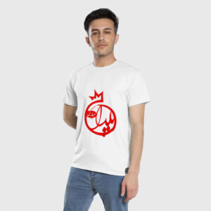Yalda T-shirt met granaatappelpatroon 2173595