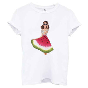 Yalda T-shirt Watermeloen – Model 9621367 (Wit)