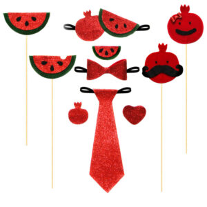 Luxe Rode Yalda Taarttopper – Collectie 7206972