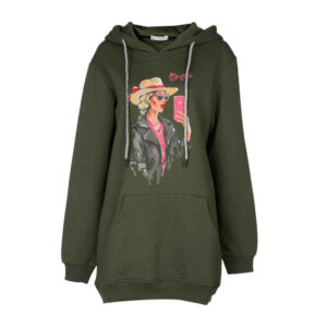 Katoenen Dames Hoodie Model 51598