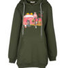 Katoenen Dames Hoodie Model 51604