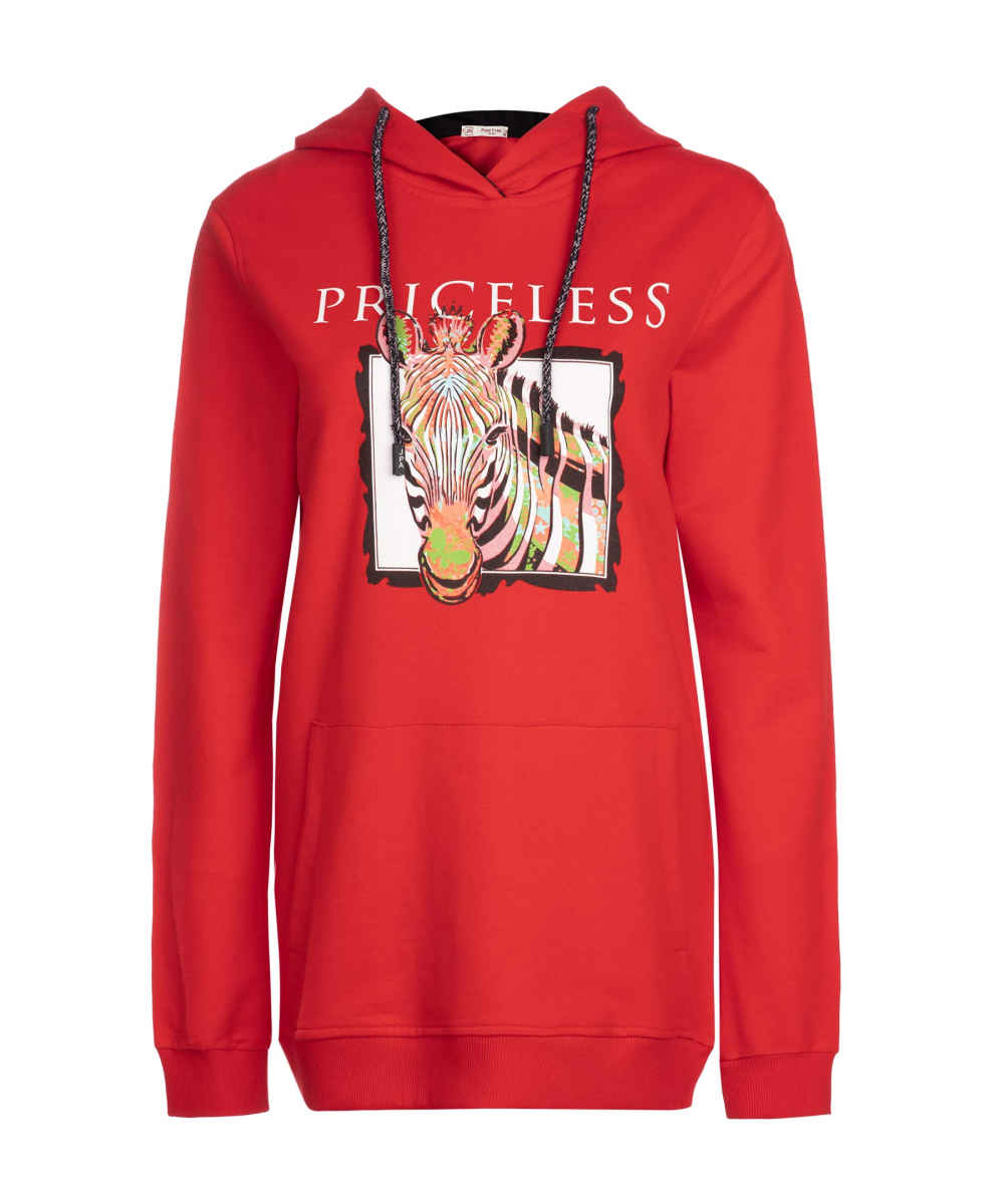 Katoenen Dames Hoodie Model 54230