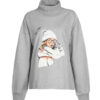 Katoenen Dames Sweatshirt Model 53526