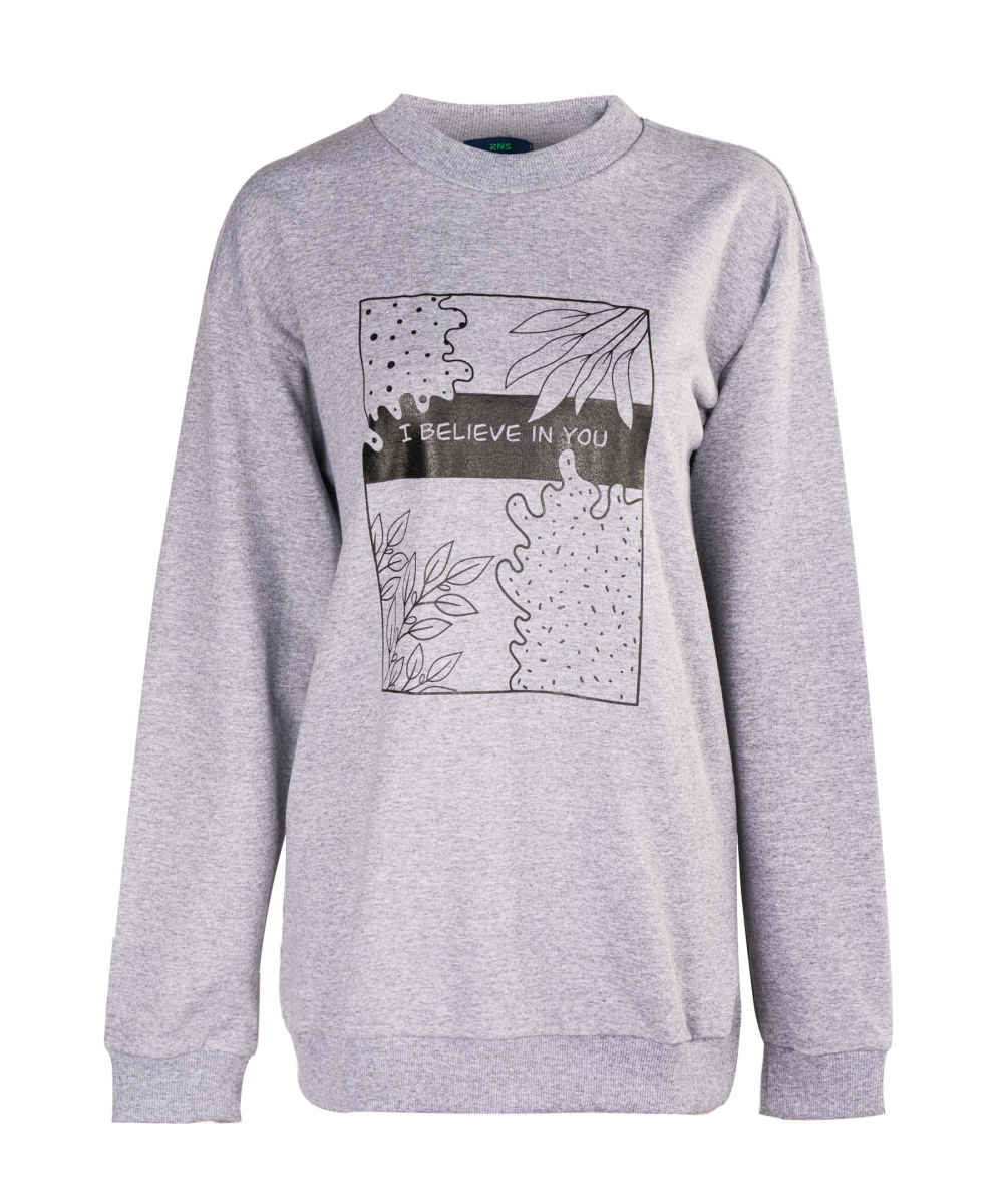 Katoenen Dames Sweatshirt Model 55952