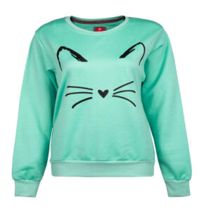 Katoenen Dames Sweatshirt Model 57627