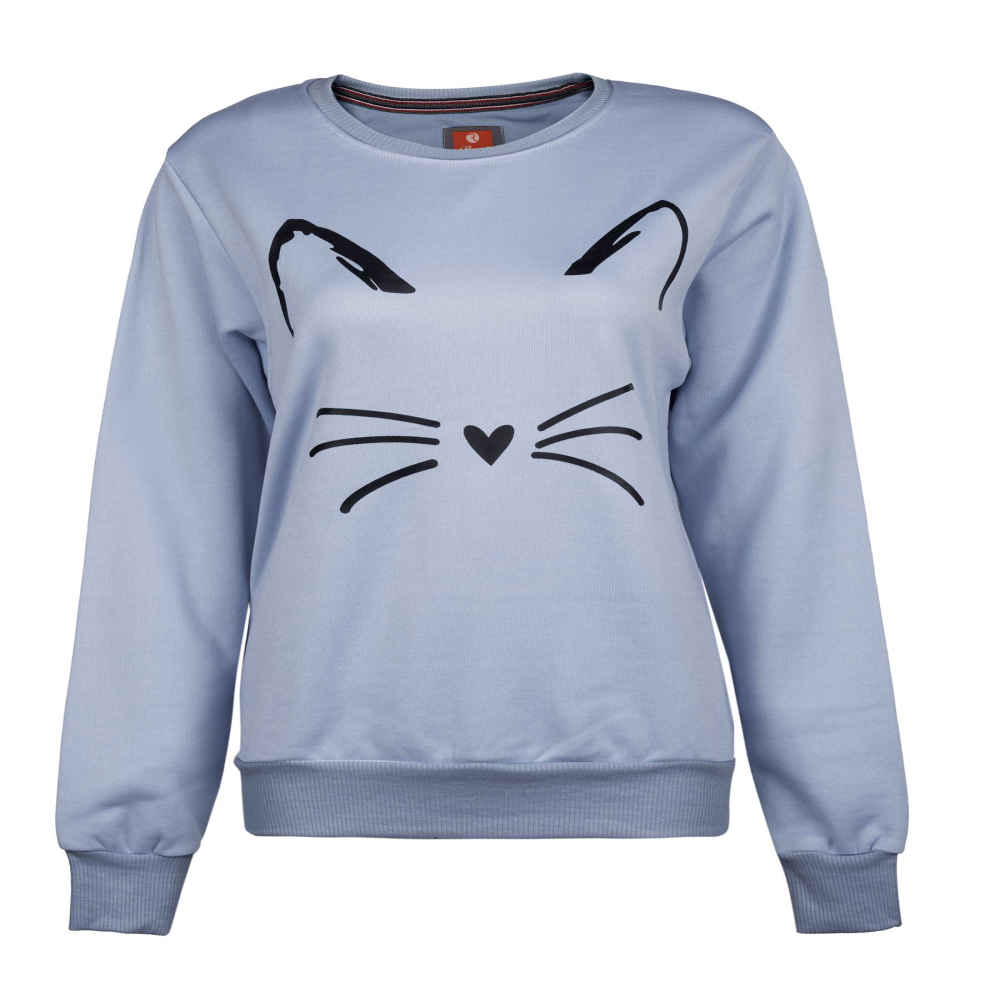 Katoenen Dames Sweatshirt Model 57627