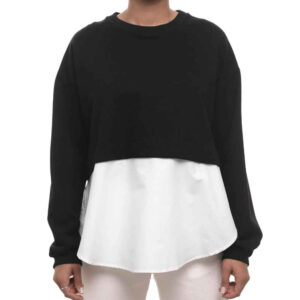 Dameskatoenen sweatshirt model 61468