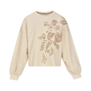 Dameskatoenen sweatshirt model 81155