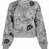 Katoenen Dames Sweatshirt Model 82167