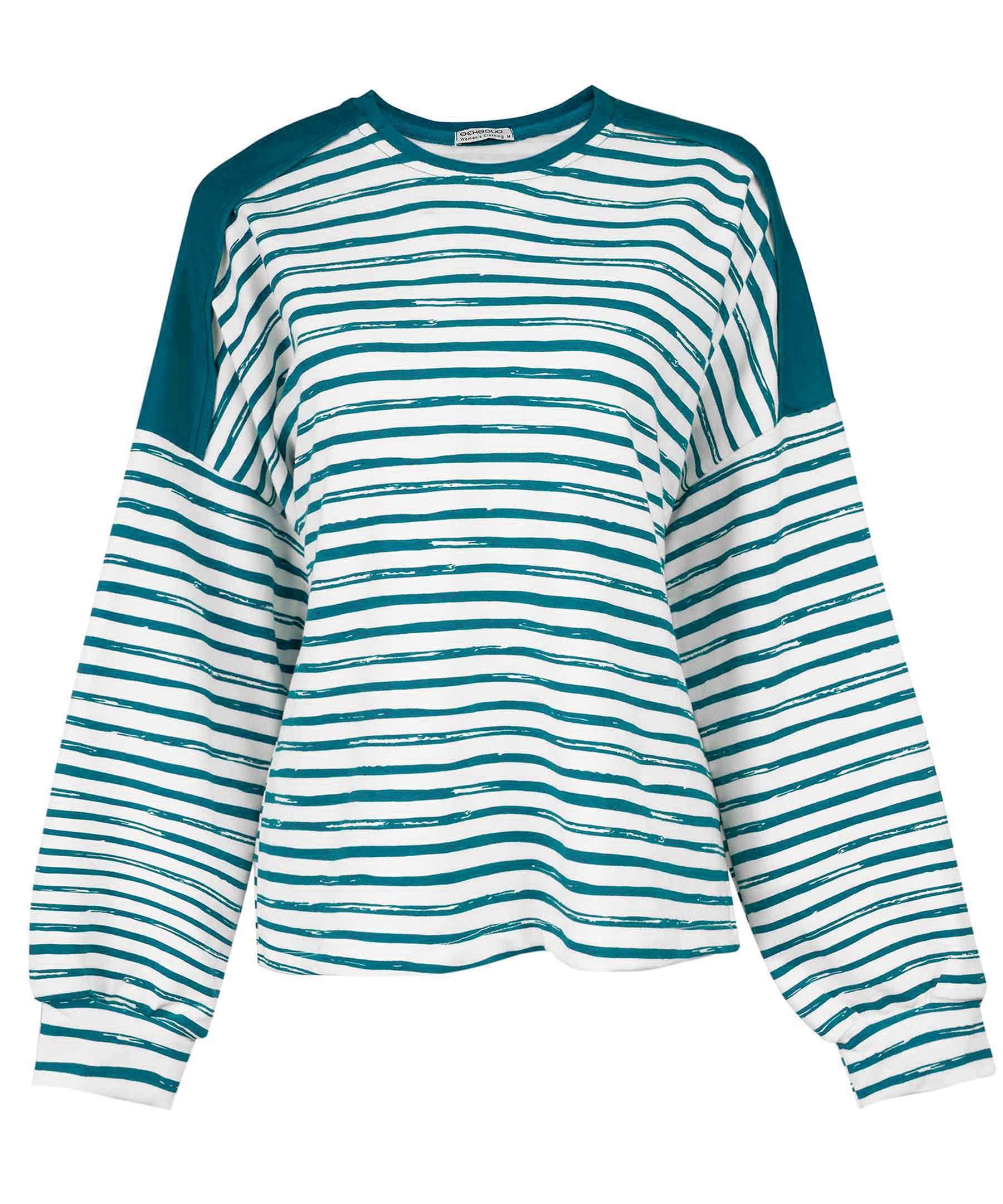 Dameskatoenen sweatshirt model 82215