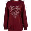 Dameskatoenen sweatshirt model 83931
