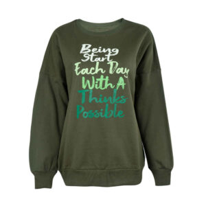 Katoenen Dames Sweatshirt Model 83943
