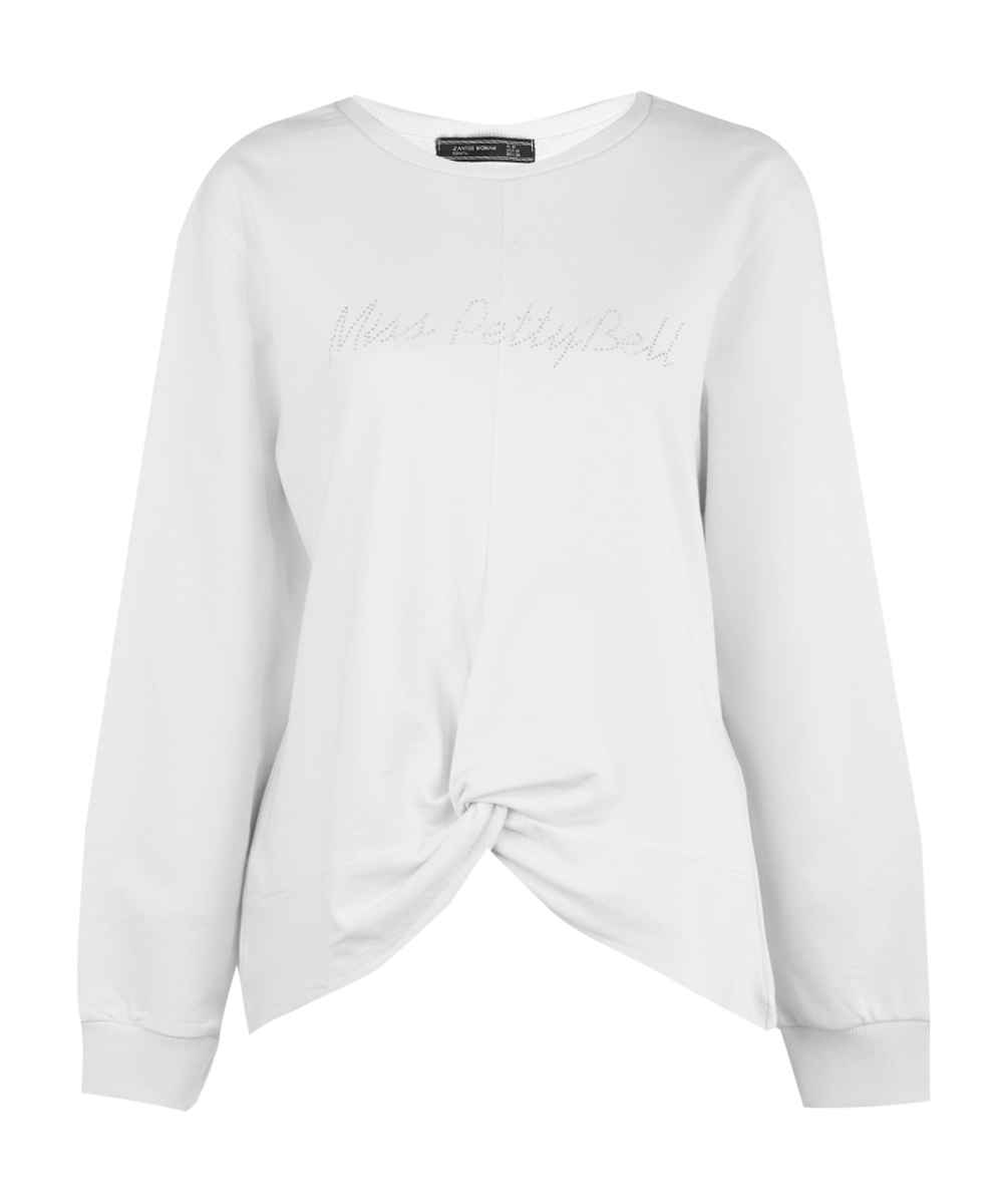 Dameskatoenen sweatshirt model 84099