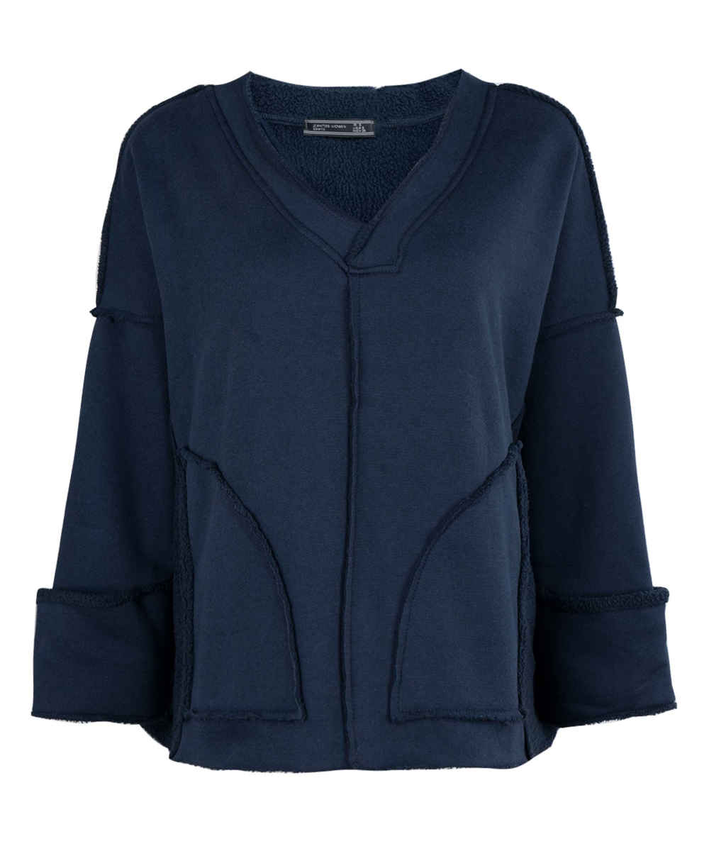Dameskatoenen sweatshirt model 84109