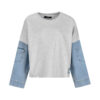 Dameskatoenen sweatshirt model 85095