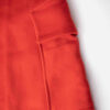 Modieuze Double-Breasted Katoenen Jas – Rood
