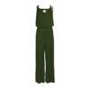 Modieuze Groene Jumpsuit met Wijde Pijp – Model Dina