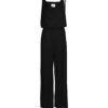 Modieuze Groene Jumpsuit met Wijde Pijp – Model Dina