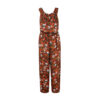 Bloemenjumpsuit met zijriem voor dames Gila