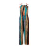 Gestreepte jumpsuit voor dames met wijde pijpen Hila