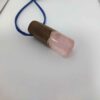Hout-en-hars ketting handgemaakt artistiek gedurfd model Snow