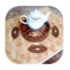 Houten Thee-Organizer met Geïntegreerde Verwarmer – Voor losse thee & theezakjes