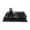 10-delige Zwarte Leren Bureau Organizer Accessoireset