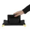 10-delige Zwarte Leren Bureau Organizer Set